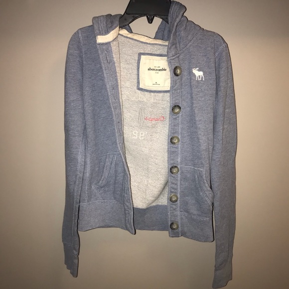 Abercrombie embroidered hoodie📣 - Picture 3 of 6